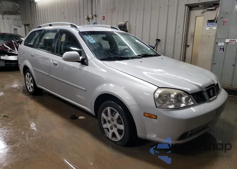 2005 Suzuki Forenza S из США, поврежденный, VIN KL5JD86ZX5K084620